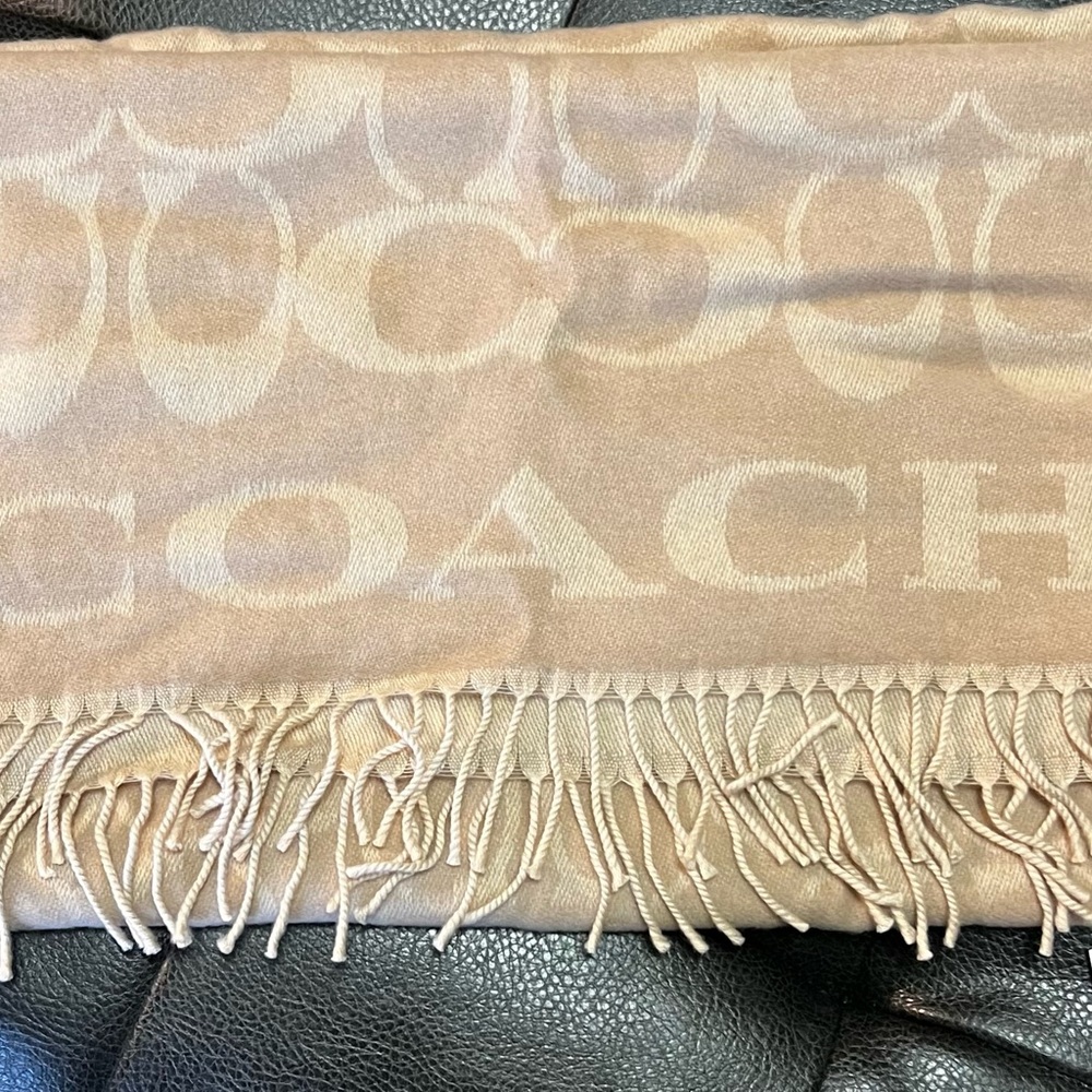 NWT - Coach Signature Scarf